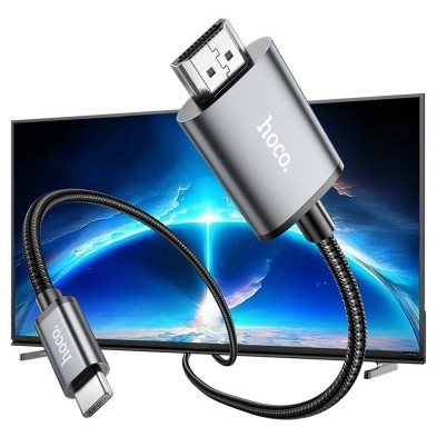 HOCO UA27 Type-C to HDMI 4K Cable | High Definition Connection