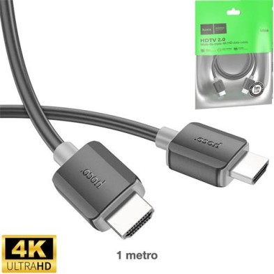 Cable HDMI 2.0 HOCO US08 – 4K Ultra HD, 60Hz, Alta Velocidad y Durabilidad