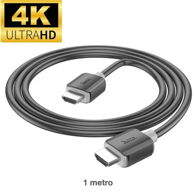 Cable HDMI 2.0 HOCO US08 – 4K Ultra HD, 60Hz, Alta Velocidad y Durabilidad