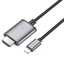 Cable Lightning a HDMI HOCO UA27 – HD 1080p, 2m de Duración y Alta Calidad