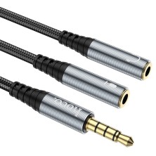 Hoco UPA21 3.5mm Audio Adapter Cable – Audio and Microphone Separation