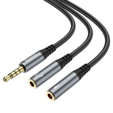 Hoco UPA21 3.5mm Audio Adapter Cable – Audio and Microphone Separation