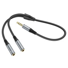 Hoco UPA21 3.5mm Audio Adapter Cable – Audio and Microphone Separation