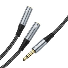 Hoco UPA21 3.5mm Audio Adapter Cable – Audio and Microphone Separation