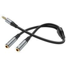 Hoco UPA21 3.5mm Audio Adapter Cable – Audio and Microphone Separation