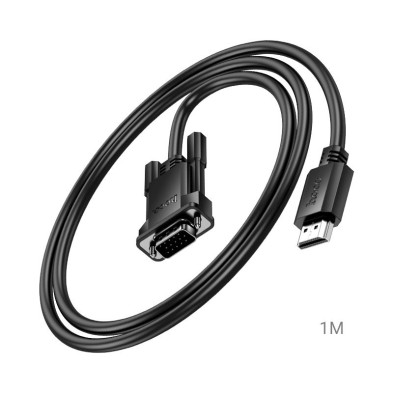 Hoco US12 HDMI to VGA Cable 1080p 60Hz – High Quality and Performance