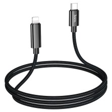 U125 Benefit Type-C to Lightning Cable - 27W PD Fast Charging with LED Display | Ideal for Apple